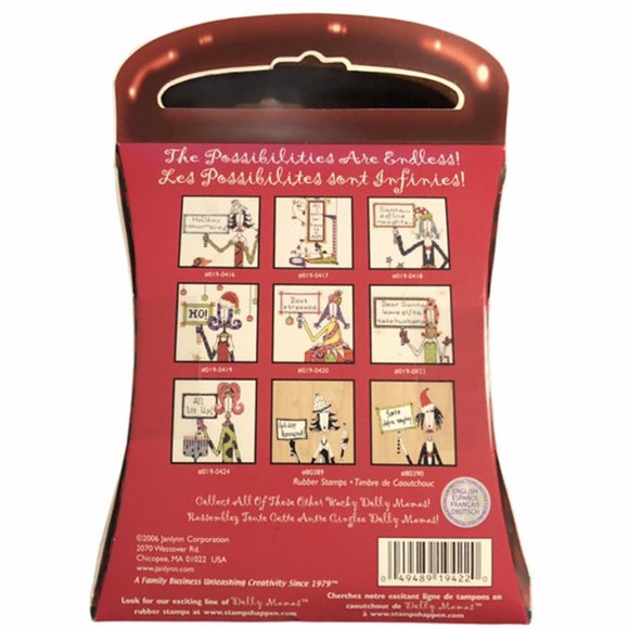 Dolly Mamas Counted Cross Stitch Kit Holiday Shopportunist 019-0422 New - Picture 2 of 2